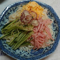 yumihide75's cooksnap of when they made ぶっかけそうめん冷やし中華風～.