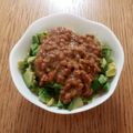 ポニーリボン's cooksnap of when they made 妊婦さんに捧ぐ✿アボカド納豆チーズ丼.