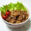 komomoもも's cooksnap of when they made 我が家の豚丼.