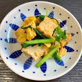 ぱふぃん．'s cooksnap of when they made サッと炒め～厚揚げのにらたま炒め.