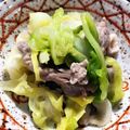 ☆♡まめ♡☆'s cooksnap of when they made 旨塩ダレで＊豚バラきゃべつのさっぱり炒め.