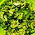 クックるん☆戦隊's cooksnap of when they made 苦くない！ゴーヤのめんつゆおかか和え.