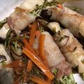 ☆みーい☆'s cooksnap of when they made チンするだけ！豆苗豚肉巻き！生姜ポン酢.