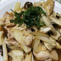 ユーロン's cooksnap of when they made 鶏肉のガリバタ炒め.