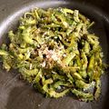 micham's cooksnap of when they made ビールに♪ゴーヤそのまんまおつまみ☆.
