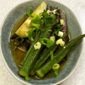 ☆すぬぴっぴ☆'s cooksnap of when they made ナスとオクラの揚げびたし.