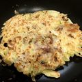 みふゆんご's cooksnap of when they made フワフワお豆腐入りヘルシーお好み焼き！.