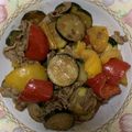 askun05's cooksnap of when they made ズッキーニとパプリカのカラフル炒め！.