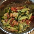 うのみん's cooksnap of when they made 簡単！夏野菜とエビのアボカドサラダ.