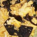 チップ304's cooksnap of when they made 女子にうれしい美容食キクラゲと卵の炒め物.