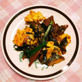☆☆MIKE☆☆'s cooksnap of when they made ☼うなぎの蒲焼とにんにくの芽の卵炒め.