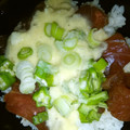ルリカラクサ's cooksnap of when they made 【夏バテに】オクラとマグロのとろろかけ丼.