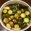 東伊豆釣りcrew's cooksnap of when they made きゅうりの漬物.