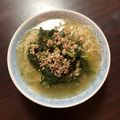 ちょこぽち's cooksnap of when they made 春菊たっぷりアジアンにゅうめん.