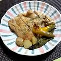 ☆あいちゃん's cooksnap of when they made オーブンでとり肉のガーリック焼き♪.
