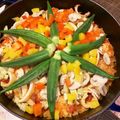 鮮魚主夫's cooksnap of when they made ワインと合う料理☆パエリア☆STAUB.