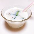 ☆lino☆lino's cooksnap of when they made めんつゆで…ひんやり冷たい豆乳スープ♪.