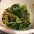 ねみねみ's cooksnap of when they made 小松菜なめたけラー油.