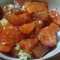 クック美月's cooksnap of when they made マグロゴマ油豆板醤和え.