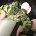 カニーヘン's cooksnap of when they made 魚ニソとブロッコリーのマヨ炒め.