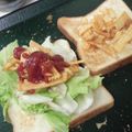 CoffeeCoco's cooksnap of when they made 私的ヒット☆ポテトチップスサンドイッチ.
