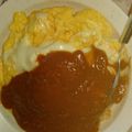 クックUL8OCM☆'s cooksnap of when they made 手作りデミソースのオムライス.