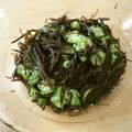ホワイト白's cooksnap of when they made ✿簡単✿オクラ＆ひじきのヘルシー和えもの.
