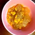 LuckyBerry's cooksnap of when they made 土鍋(ぬくたなべ)で作る冬瓜のカレー煮！.