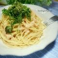 かおりかざり's cooksnap of when they made 簡単▷冷製◁白だしで極旨の明太子パスタ.