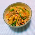 まあまま☆0403's cooksnap of when they made きんぴらごぼう。牛肉いり。.