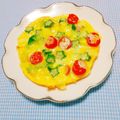 まあまま☆0403's cooksnap of when they made 朝食に可愛い♡オープンオムレツ.