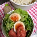 ルぴあ's cooksnap of when they made 冷たい麺弁当　サラダうどん.