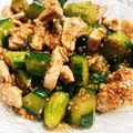 ねぞろ's cooksnap of when they made しっとり鶏とキュウリのさっぱり梅和え.