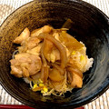 まほーー's cooksnap of when they made うなぎタレでわが家のとり丼.