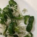 チョコとジョー's cooksnap of when they made ピーマンとちりめんじゃこ炒め.