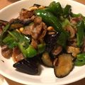 さくさっく〜's cooksnap of when they made 茄子、ピーマン、豚バラの中華炒め.