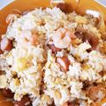 ヨンソCN's cooksnap of when they made ウインナーと卵のなんちゃってピラフ.