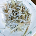 こひらみかん's cooksnap of when they made ミョウガとジャコのごま油和え.