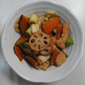 クックパパット's cooksnap of when they made ★デパ地下風★豚肉・蓮根・南瓜の甘辛炒め.
