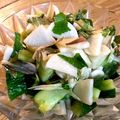 Bettyai's cooksnap of when they made 大根とキュウリと茗荷のサラダ.