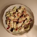 ☆3ー8★'s cooksnap of when they made レンジで簡単♡ササミと茄子のチーズ焼き♪.