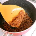 あしご's cooksnap of when they made 簡単❁﻿我が家の肉そぼろ.