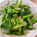 ゆりYO船長's cooksnap of when they made かぶの葉の中華いため.