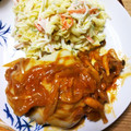 ピクミン☆K's cooksnap of when they made 玉ねぎときのこの煮込みハンバーグソース.