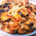 ゆいりこのおと's cooksnap of when they made 簡単絶品！鶏となすのトマトソースパスタ.