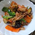 あまね's cooksnap of when they made ピーマン・なす・にんじんの味噌炒め.