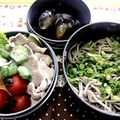 ○☆神楽☆○'s cooksnap of when they made 簡単ざる蕎麦弁当♪.