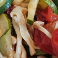 れそそ's cooksnap of when they made ズッキーニとタコの和風マリネサラダ♪.