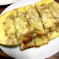 ☆８★ｍａｍａ☆'s cooksnap of when they made ジューシィ☆ズッキーニの肉詰めチーズ焼き.