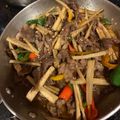 ぶーらんじぇAnne's cooksnap of when they made 牛肉入りきんぴらごぼう.
